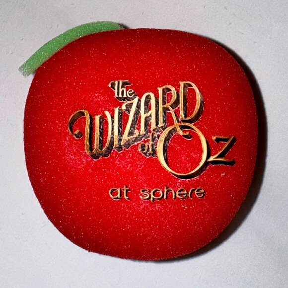 The Wizard of Oz at Sphere Red Apple Collectible Souvenir Stress Ball - Picture 1 of 4